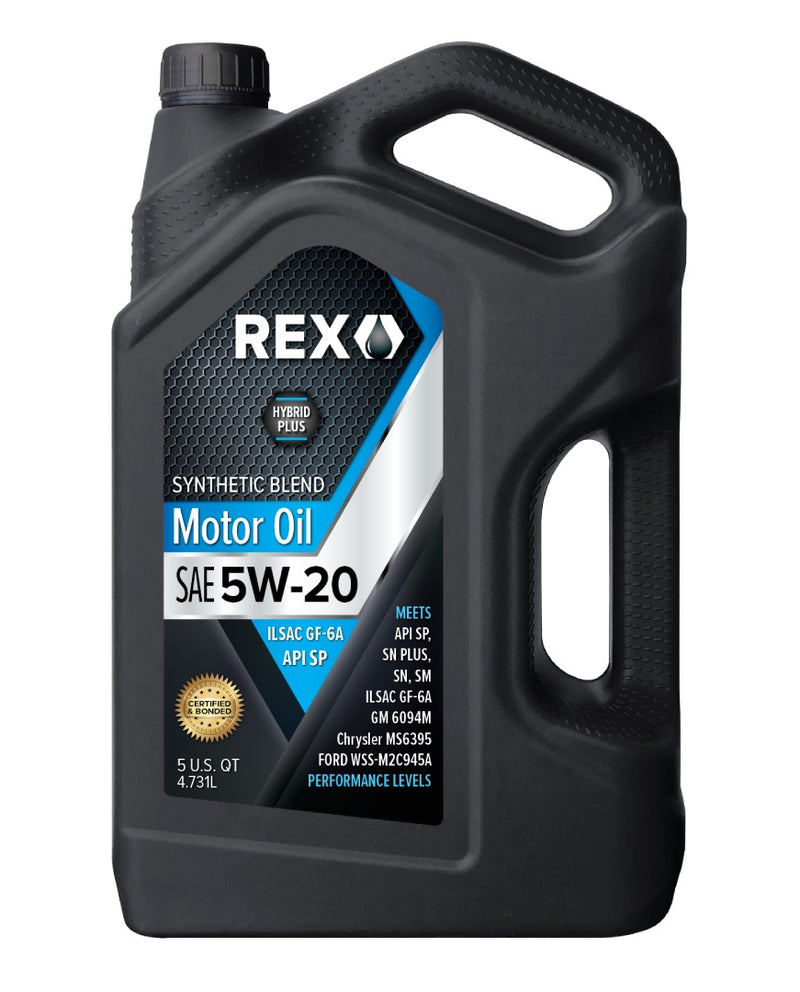 Rex 5W-20 Synthetic Blend Engine Oil
