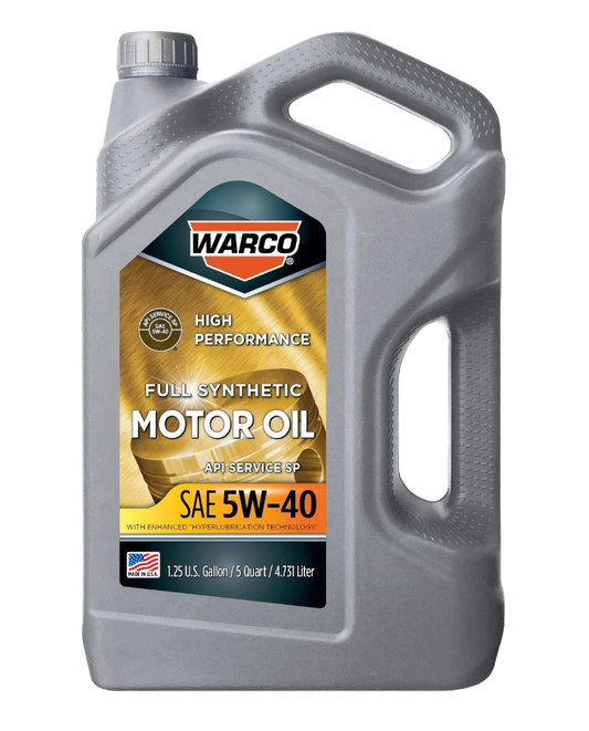 Warco 5W-40 Full Synthetic Engine Oil