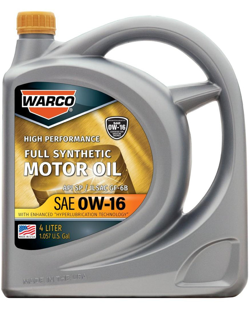 Warco 0W-16 Full Synthetic Engine Oil